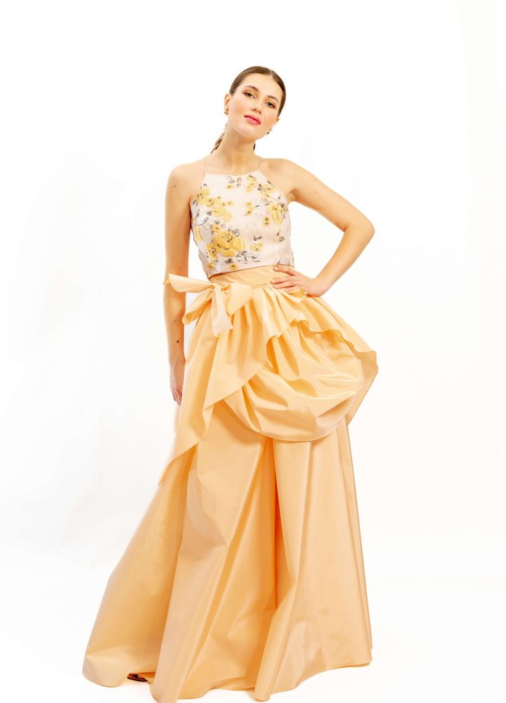 Fusta Flower Duet- produs unic